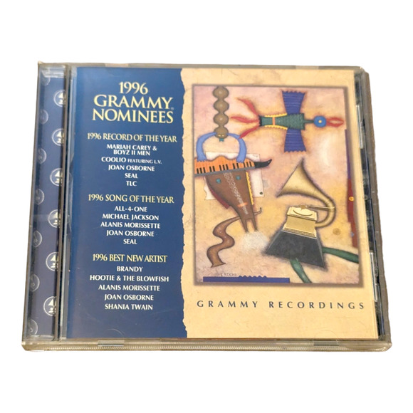 1996 Grammy Nominees Record Song Best New Artist of the Year EUC - Picture 1 of 3